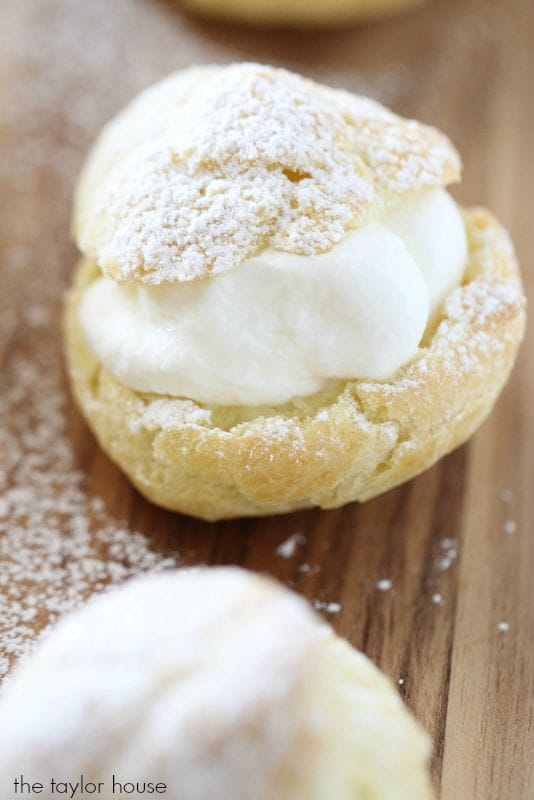 Lemon Cream Puffs | The Taylor House