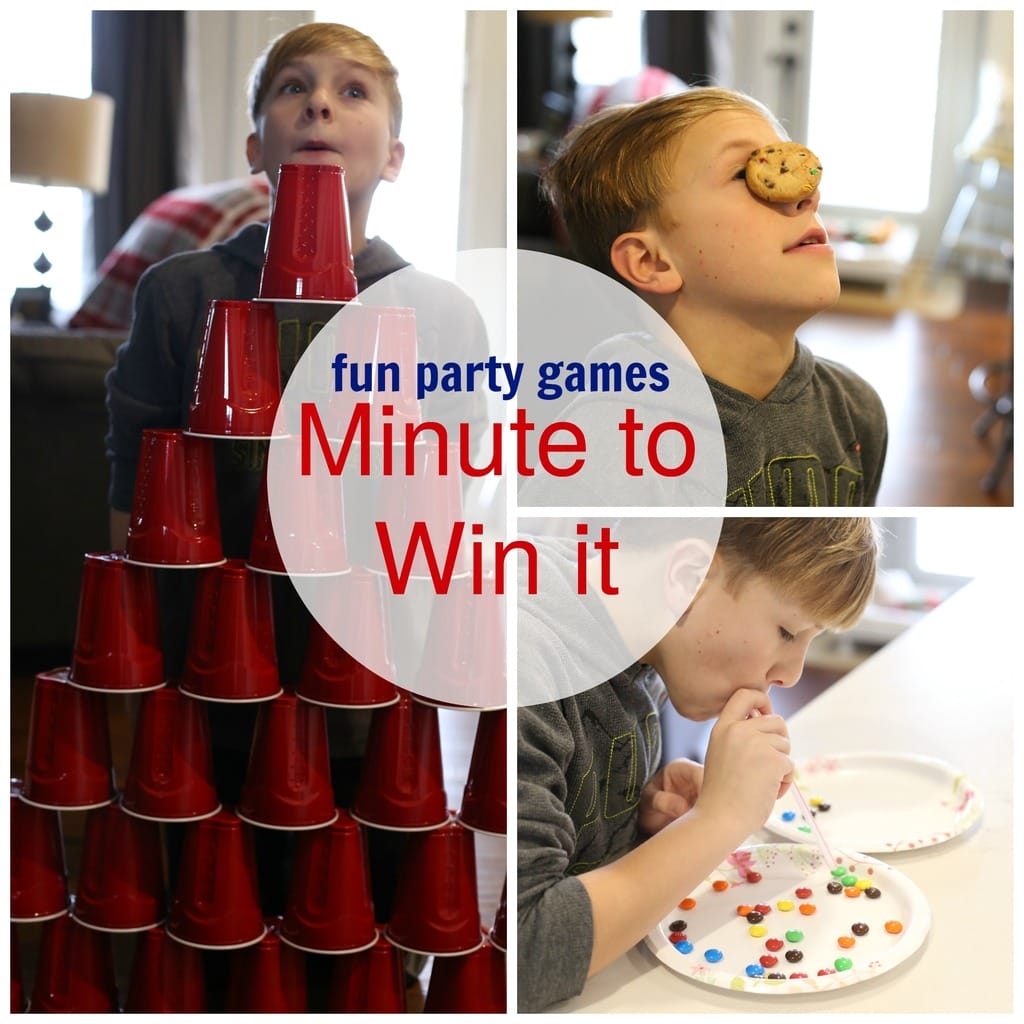 Minute to Win it Party Games | The Taylor House